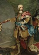 Maria Giovanna Clementi Portrait of Charles Emmanuel III of Sardinia oil on canvas